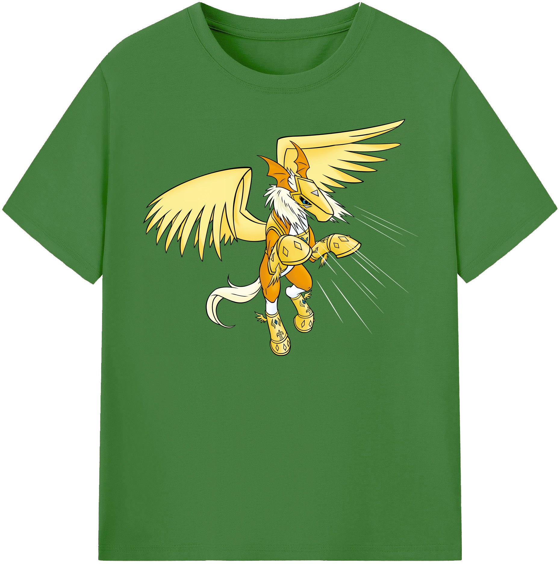（画像用） Digimon デジタルモンスター/デジモン レディースカジュアルプリントTシャツ（綿100％）
